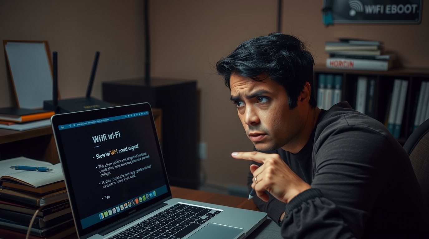 How to Fix a Slow WiFi Connection