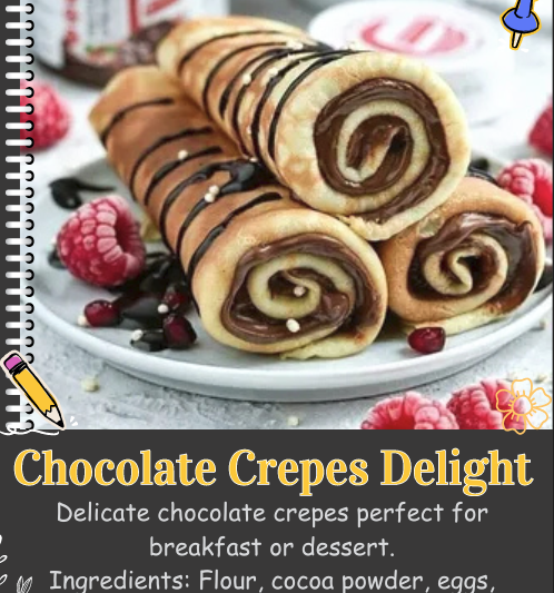 Chocolate Crepes Delight