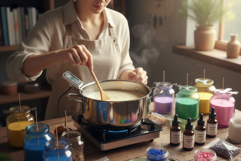 How to make your own candles