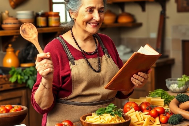 The Italian Nonna and Her Recipe Secrets