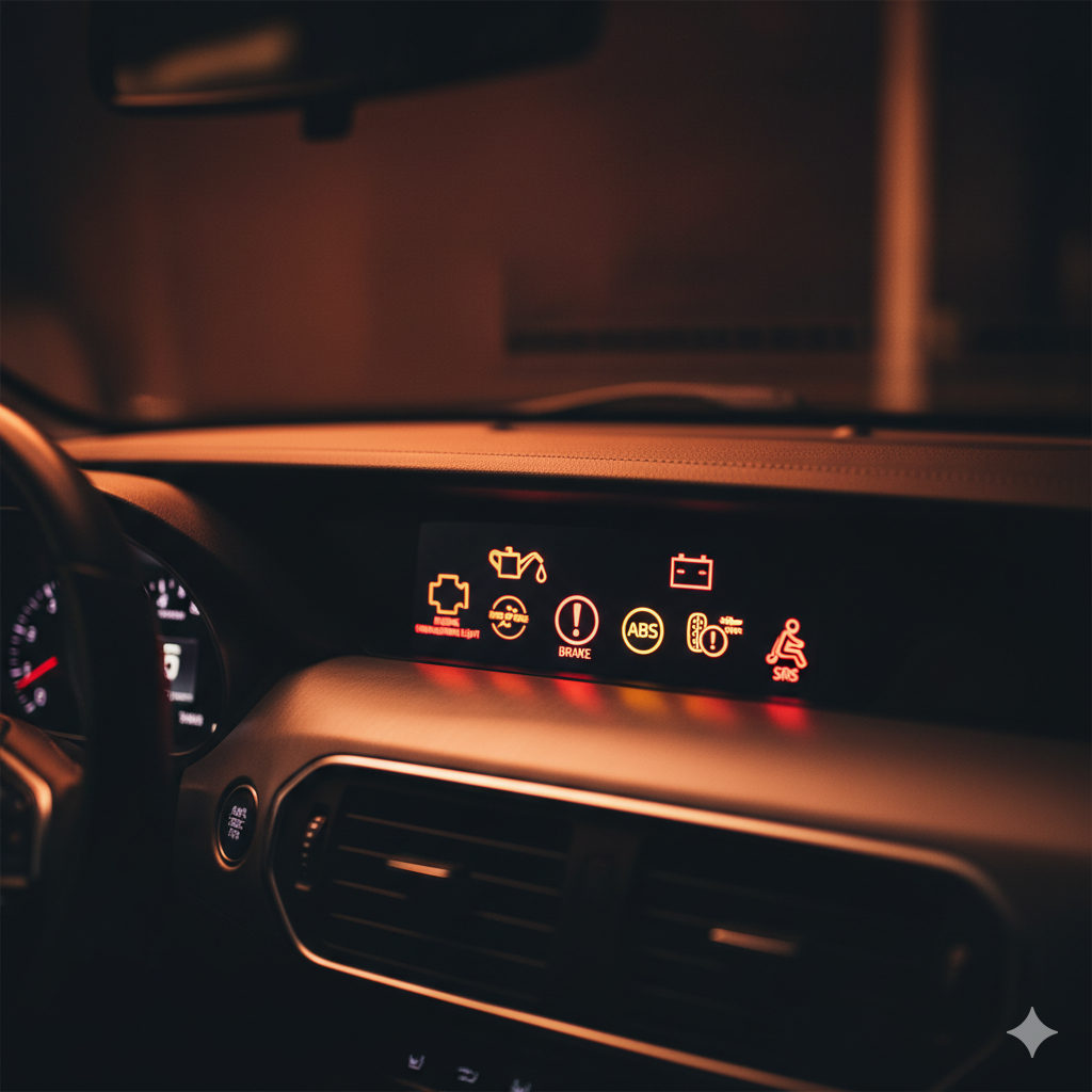 Seven types of fault lights!