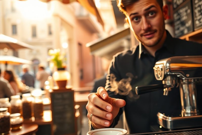 The barista handed me a tiny espresso and said, “If you can finish this in under two seconds, you’re ready for Italy.