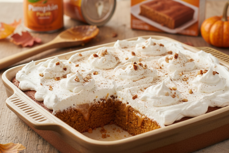 🍂 Pumpkin Better Than Sex Cake