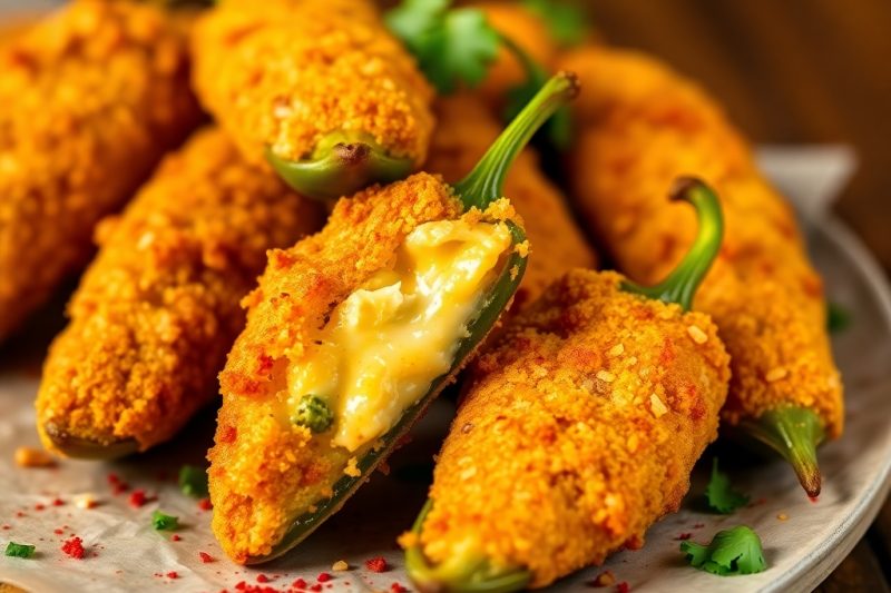 🌶️ 1. Classic Fried Jalapeño Poppers